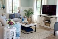 Elegant Coastal Themes For Your Living Room Design 07