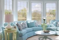 Elegant Coastal Themes For Your Living Room Design 20