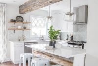 Inspiring Famhouse Kitchen Design Ideas 26
