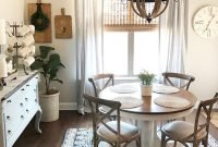 Rustic Farmhouse Dining Room Design Ideas 04