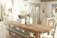 Rustic Farmhouse Dining Room Design Ideas 39