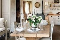 Rustic Farmhouse Dining Room Design Ideas 42