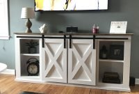 Amazing Wooden TV Stand Ideas You Can Build In A Weekend 15