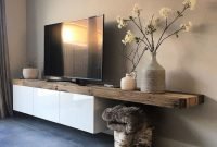 Amazing Wooden TV Stand Ideas You Can Build In A Weekend 29