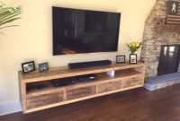 Amazing Wooden TV Stand Ideas You Can Build In A Weekend 50