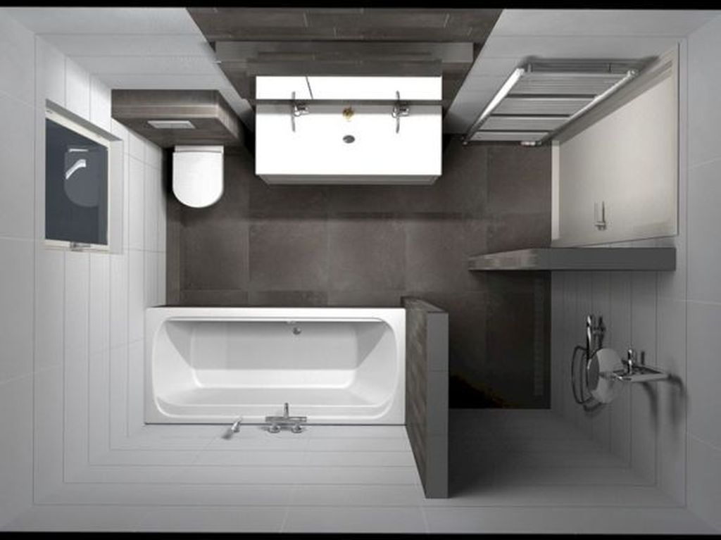 Brilliant Bathroom Design Ideas For Small Space 33