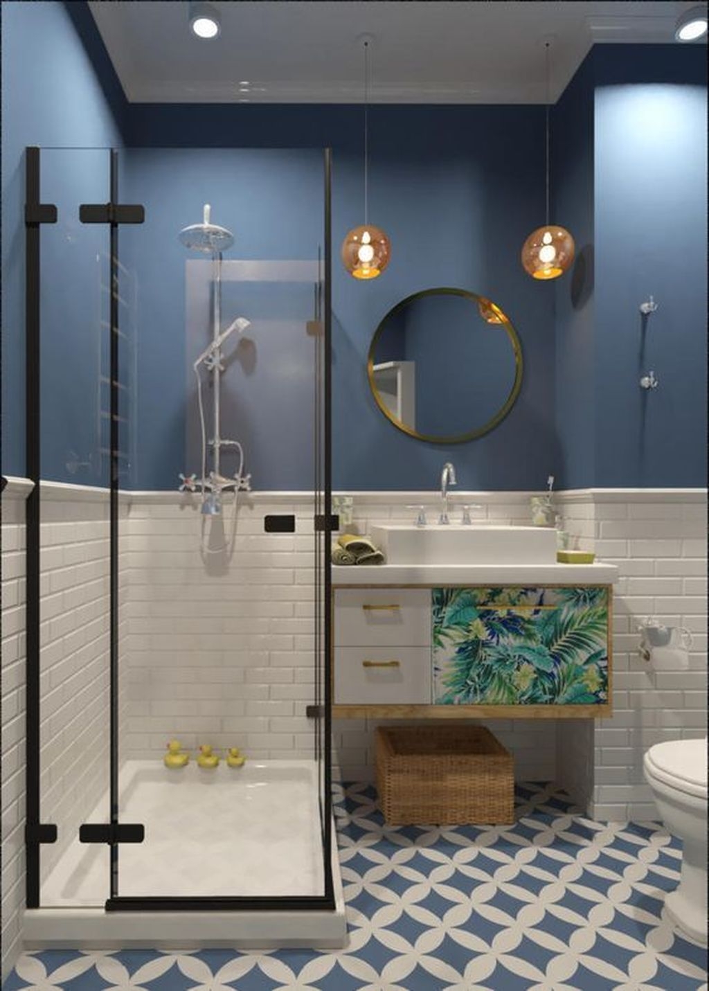 Brilliant Bathroom Design Ideas For Small Space 45