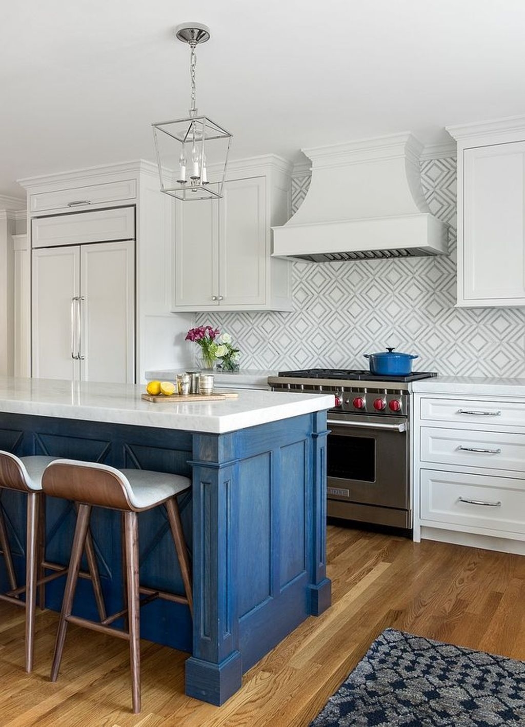Cool Blue Kitchens Ideas For Inspiration 04