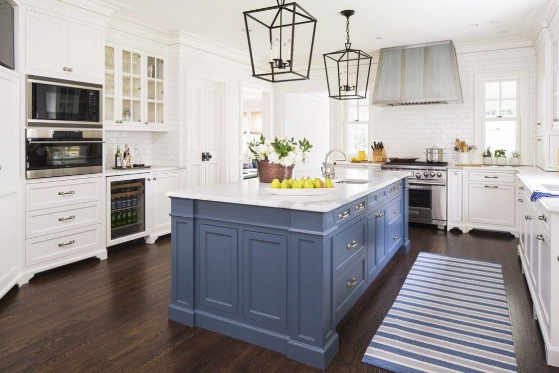 Cool Blue Kitchens Ideas For Inspiration 15