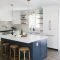 Cool Blue Kitchens Ideas For Inspiration 16