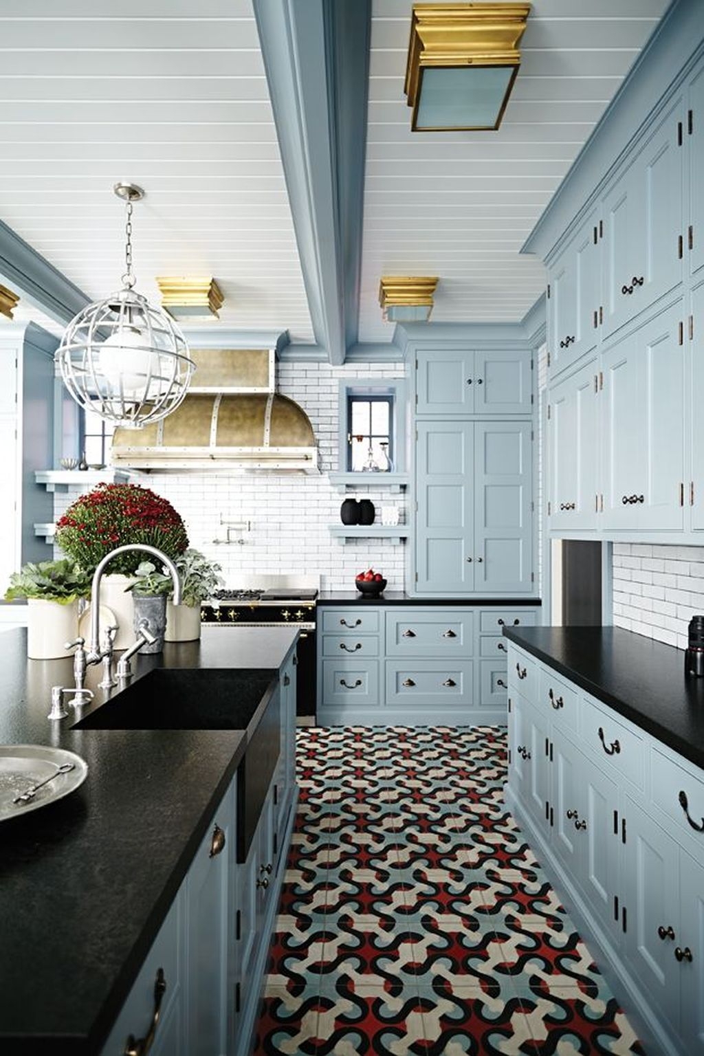 Cool Blue Kitchens Ideas For Inspiration 19