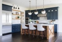Cool Blue Kitchens Ideas For Inspiration 28