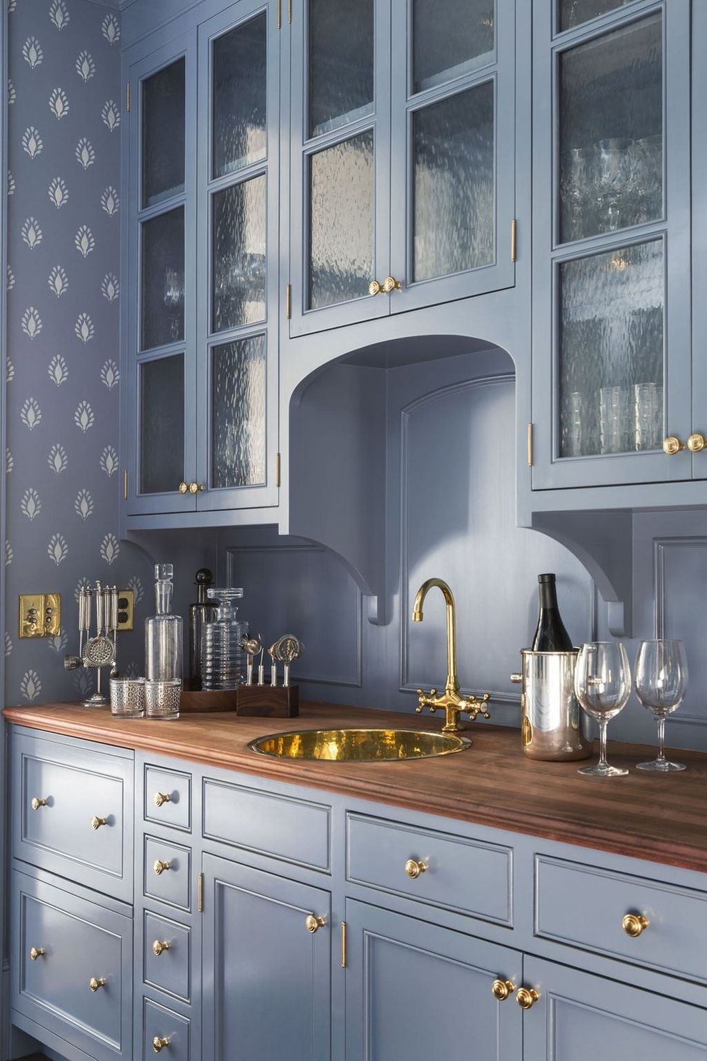 Cool Blue Kitchens Ideas For Inspiration 31