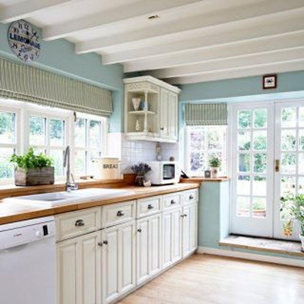 Cool Blue Kitchens Ideas For Inspiration 42