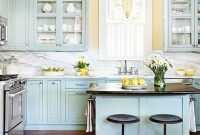 Cool Blue Kitchens Ideas For Inspiration 44