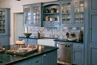 Cool Blue Kitchens Ideas For Inspiration 48