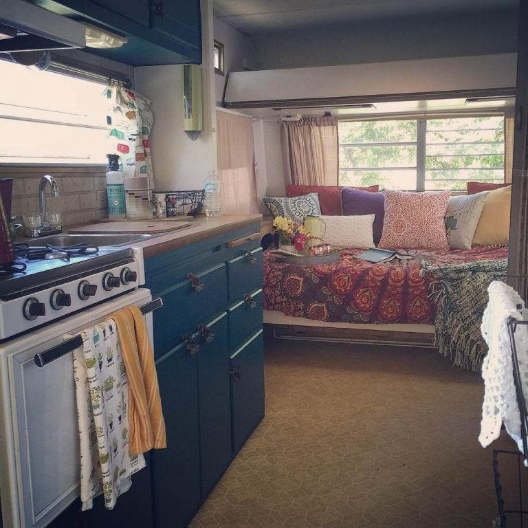 Cozy Rv Bed Remodel Ideas On A Budget