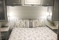 Cozy RV Bed Remodel Ideas On A Budget 12