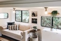 Cozy RV Bed Remodel Ideas On A Budget 17