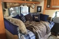Cozy RV Bed Remodel Ideas On A Budget 24