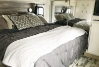 Cozy RV Bed Remodel Ideas On A Budget 25