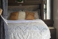 Cozy RV Bed Remodel Ideas On A Budget 29