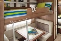 Cozy RV Bed Remodel Ideas On A Budget 44