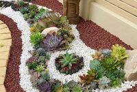 Easy And Cheap Ways To Make Succulent Garden In Your Backyard 31