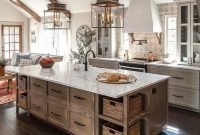 Fantastic Farmhouse Kitchen Cabinets Ideas For Home 44