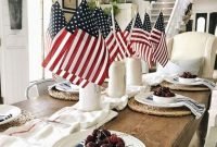 Fascinating 4th Of July Decoration Ideas For Your Dining Room 11