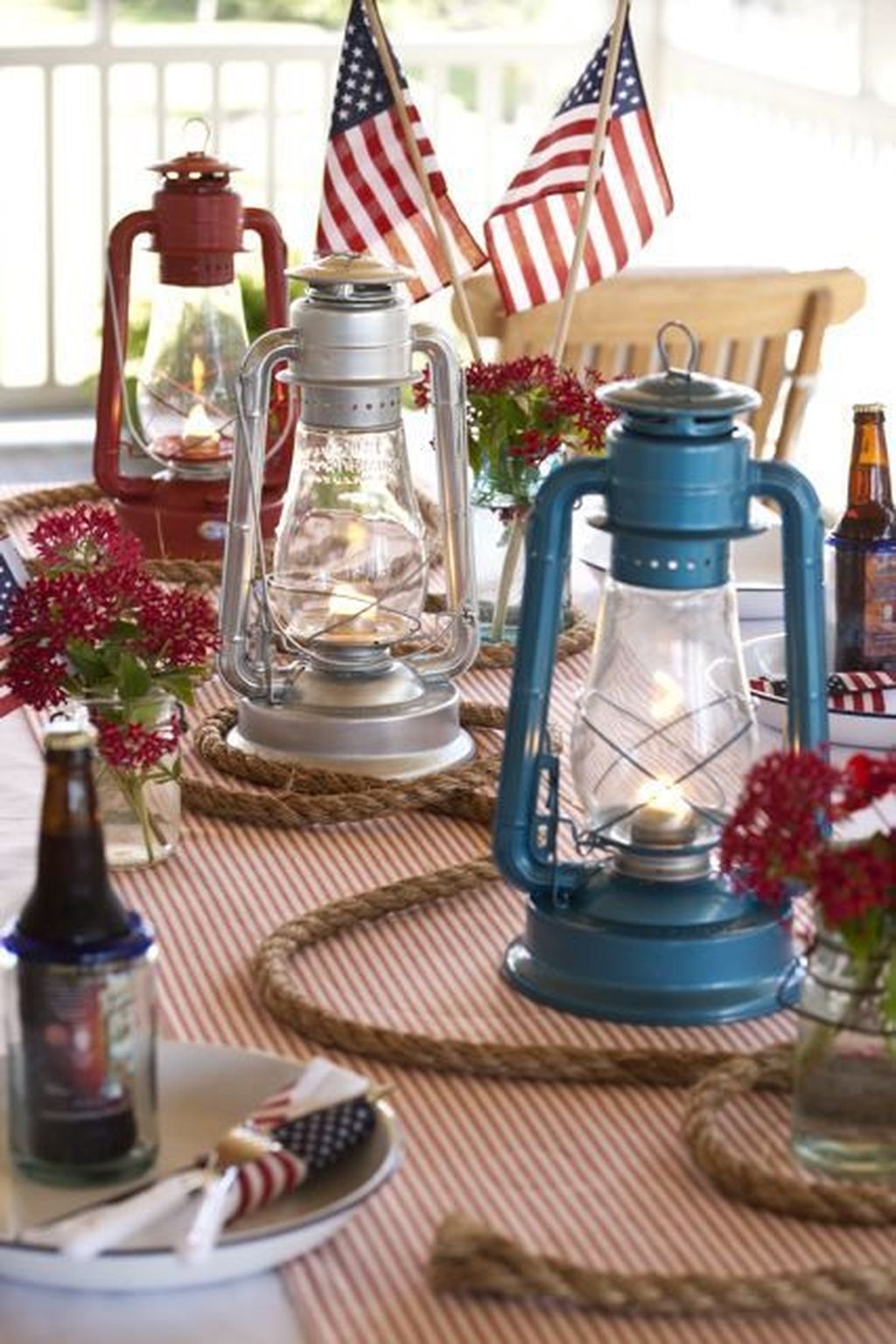 Inexpensive 4th Of July Decoration Ideas In The Dining Room 13