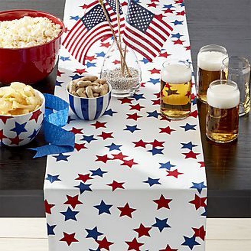 Inexpensive 4th Of July Decoration Ideas In The Dining Room 19