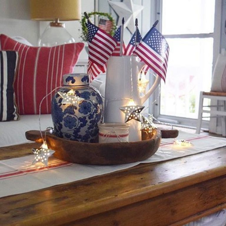 30+ Inexpensive 4th Of July Decoration Ideas In The Dining Room