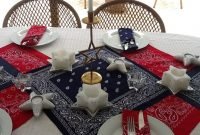 Inexpensive 4th Of July Decoration Ideas In The Dining Room 29