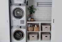 Minimalist And Small Laundry Room Ideas For Small Space 30