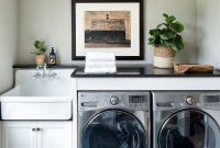 Minimalist And Small Laundry Room Ideas For Small Space 53
