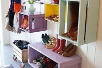 Minimalist Shoes Racks Design For Your Inspiration 13
