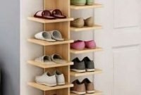 Minimalist Shoes Racks Design For Your Inspiration 54
