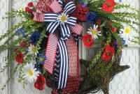 Pratiotic Handmade 4th Of July Wreath Ideas 01
