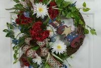Pratiotic Handmade 4th Of July Wreath Ideas 17