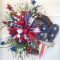 Pratiotic Handmade 4th Of July Wreath Ideas 45