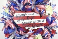 Simple And Pratiotic 4th Of July Decoration Ideas 31