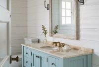 Stylish Coastal Bathroom Remodel Design Ideas 10