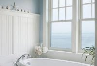 Stylish Coastal Bathroom Remodel Design Ideas 21