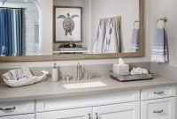 Stylish Coastal Bathroom Remodel Design Ideas 23