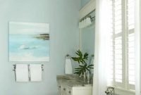 Stylish Coastal Bathroom Remodel Design Ideas 34