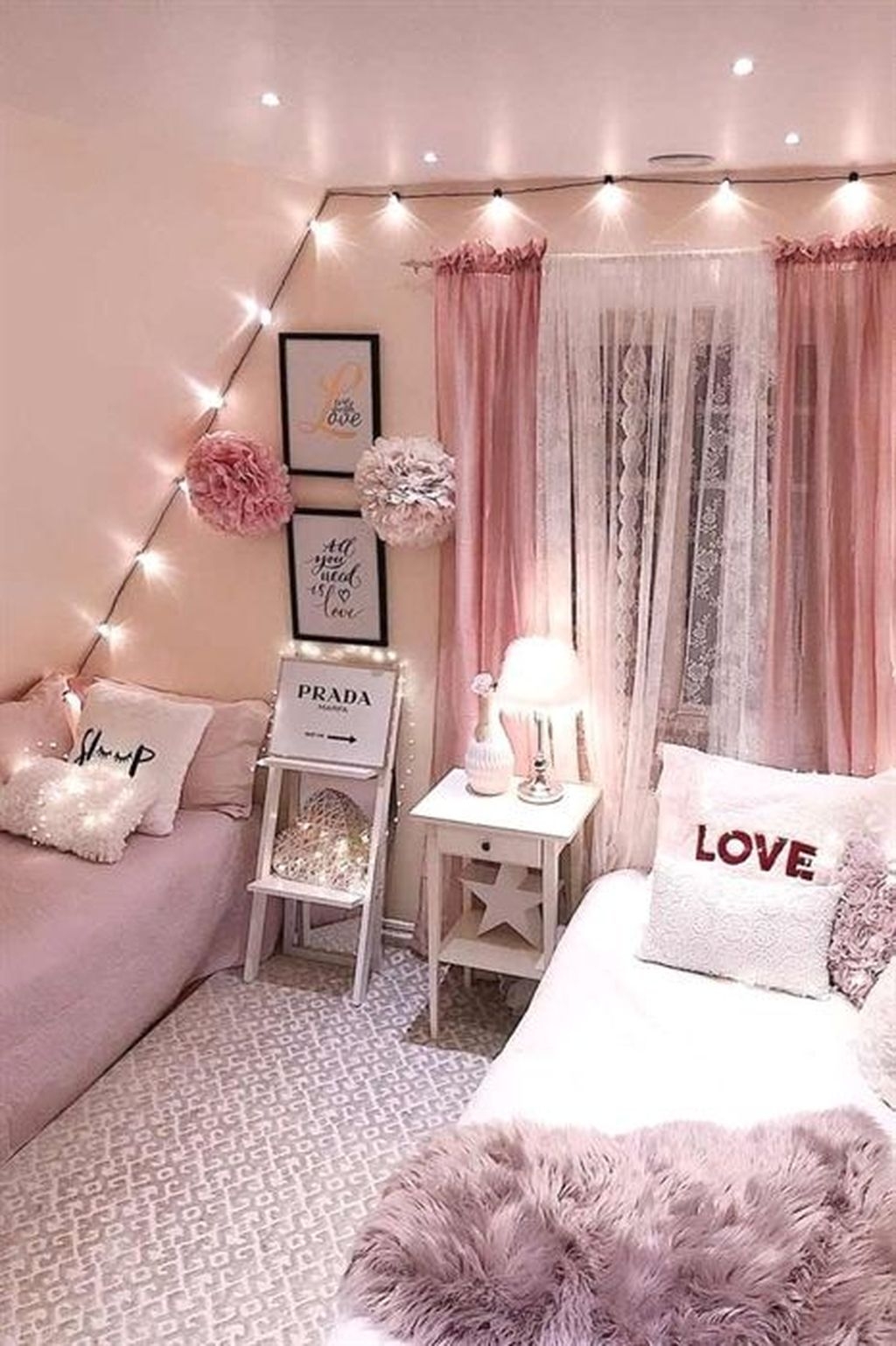 Trendy Decoration Ideas For Teenage Bedroom Design 25