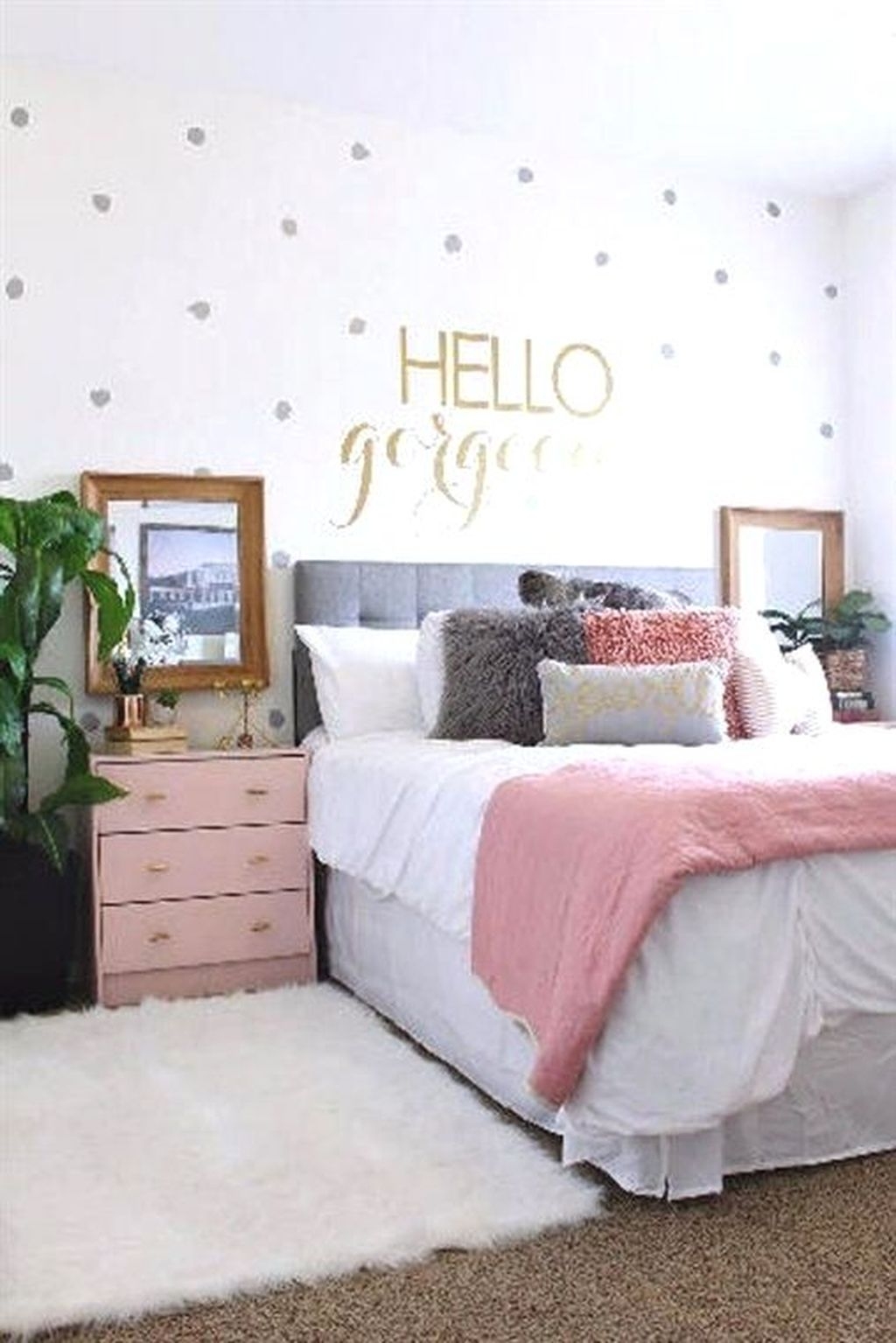 Trendy Decoration Ideas For Teenage Bedroom Design 30