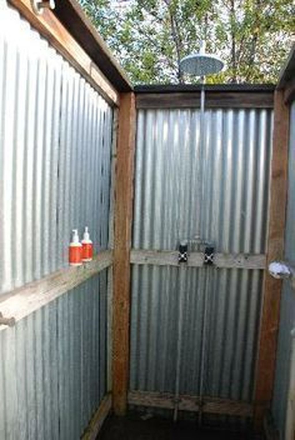 Affordable Outdoor Shower Ideas To Maximum Summer Vibes 46