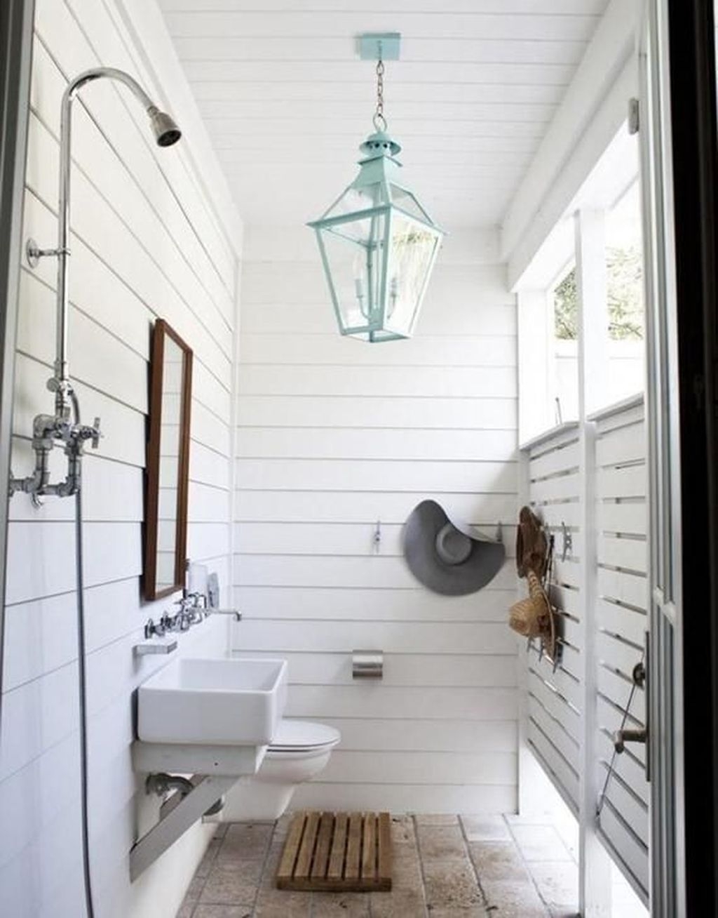 Affordable Outdoor Shower Ideas To Maximum Summer Vibes 51